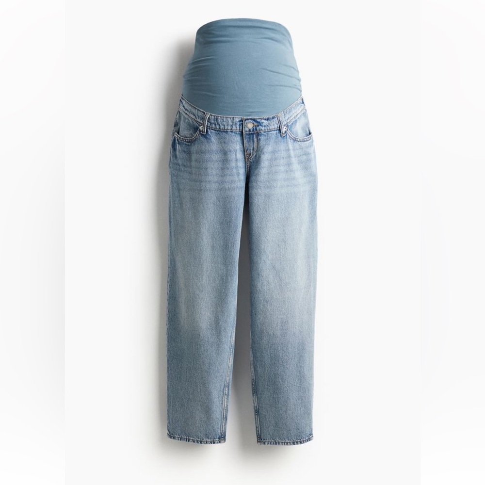 H&M MAMA (maternity) Mom Loose Ankle Jeans